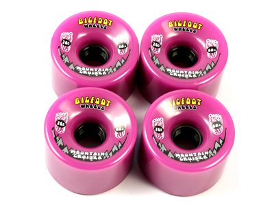 Bigfoot Mountain Cruiser Longboard Wheels Purple 76mm 80a