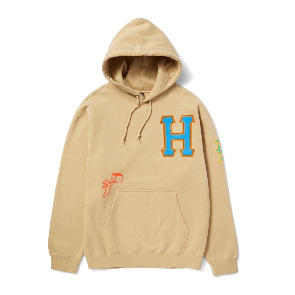 HUF Fly Die Hoodie - oatmeal