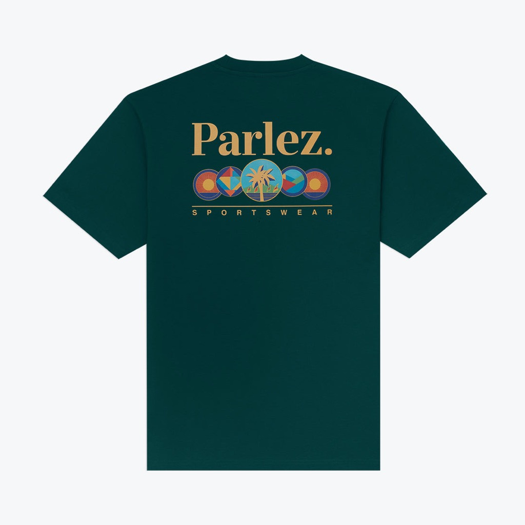 Parlez Reefer T-Shirt - deep green XXL