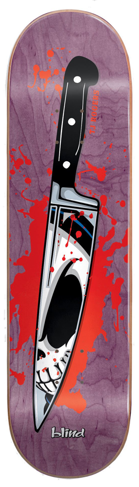 Blind Skateboard Deck Rogers Reaper Knife R7 8,25