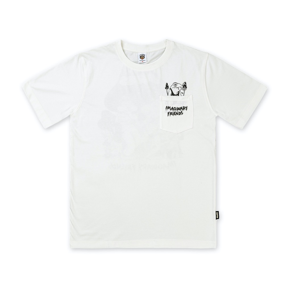 The Dudes Imaginary Friends T-Shirt - off-white XXXL