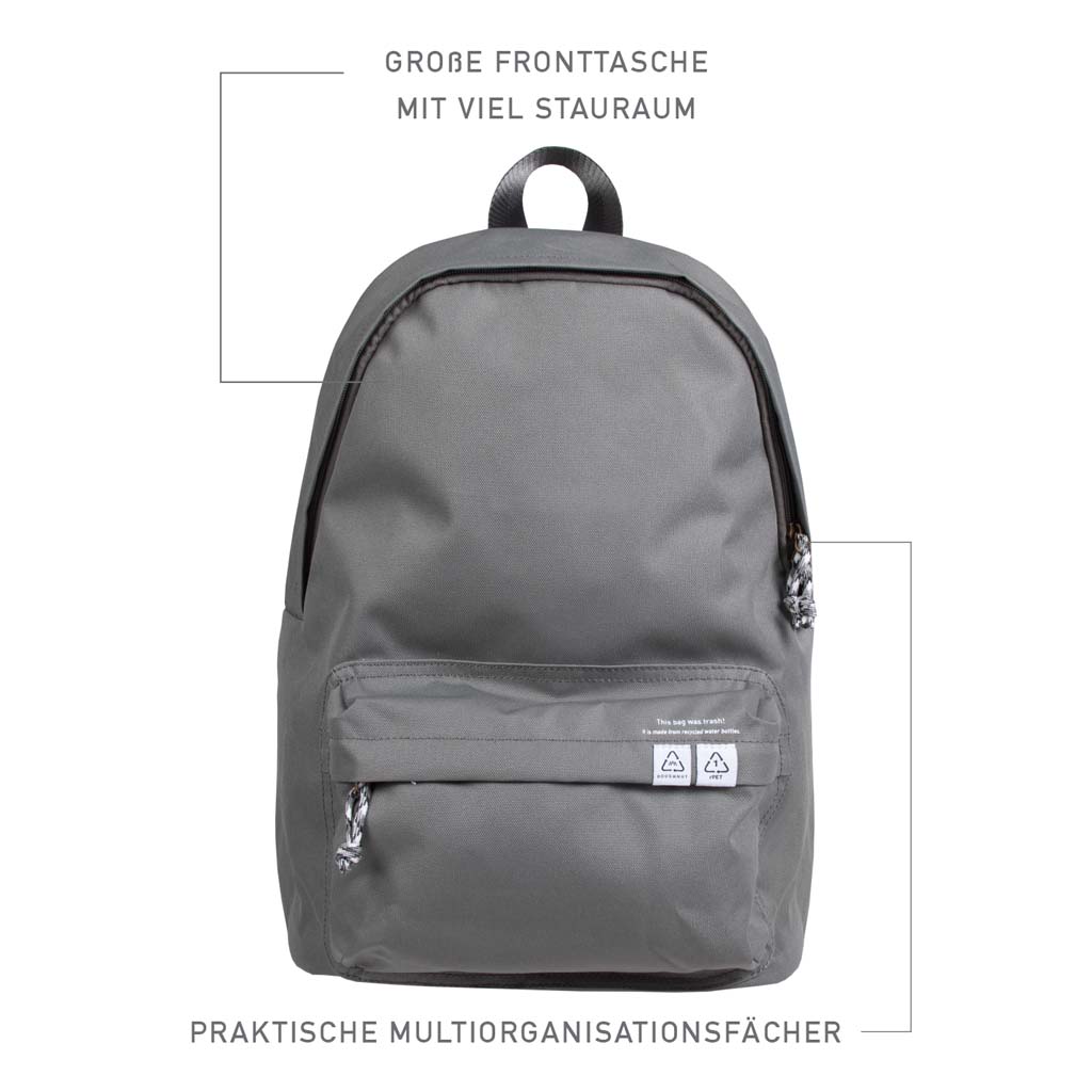 Doughnut Plus One Reborn Series Rucksack grey