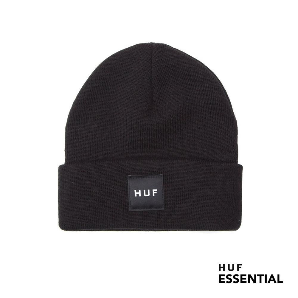 HUF Essentials Box Logo Beanie black