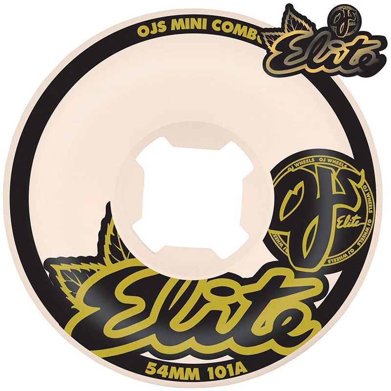 OJ Skateboard Rollen Elite White Mini Combo 53mm