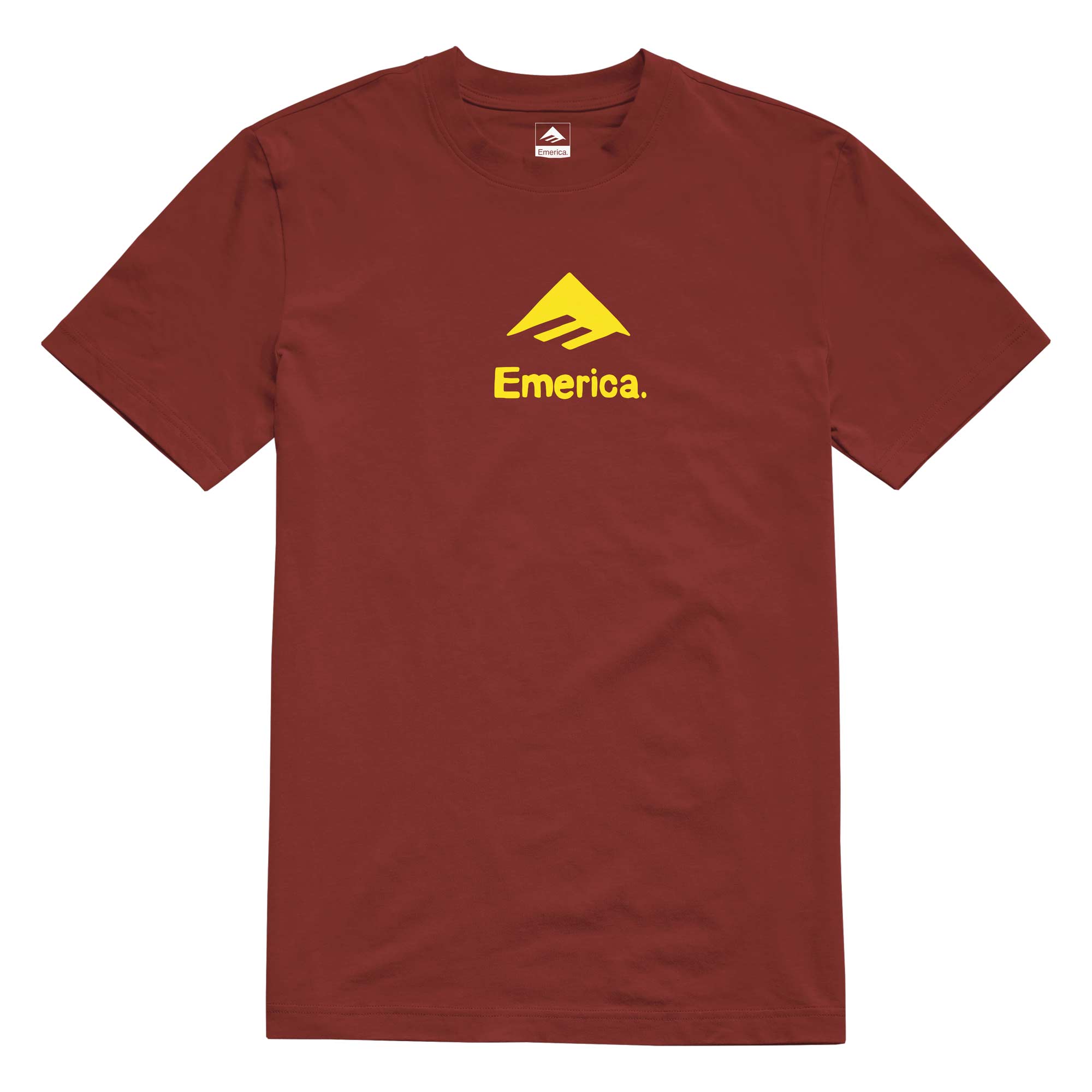 EMERICA T-Shirt PAVEMENT, burgundy XL