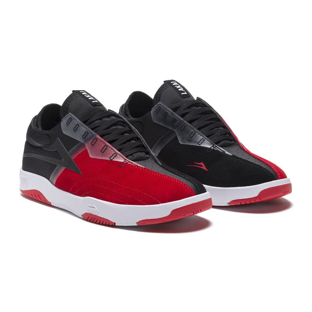 Lakai Mod Schuhe - black red suede US 9,5