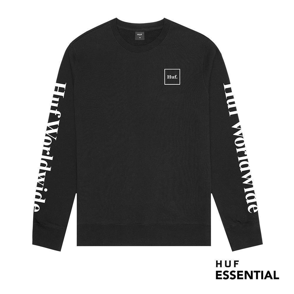 HUF Essentials Domestic Pullover black XXL