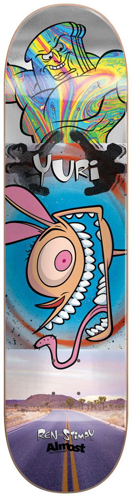 Almost Skateboard Deck Yuri Ren&Stimpy Road Trip 8,00 R7