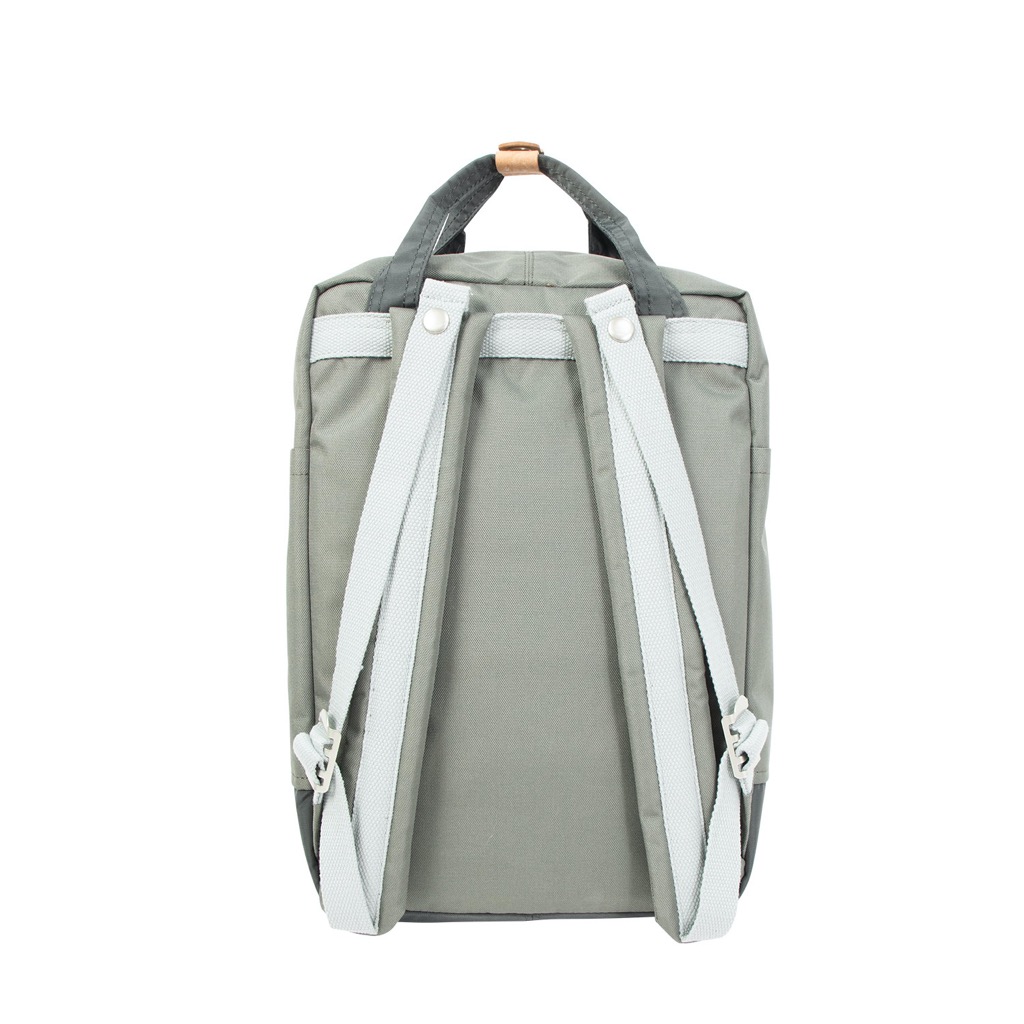 Doughnut Macaroon Euro Series Rucksack - grey x dark grey