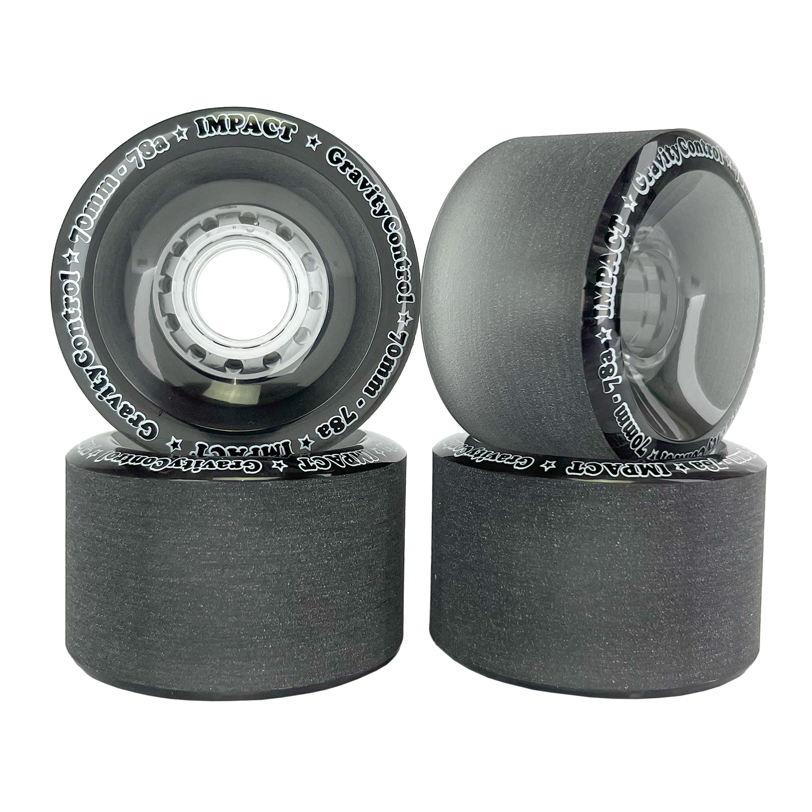 Impact Longboard Wheels Gravity Control 70mm 78A