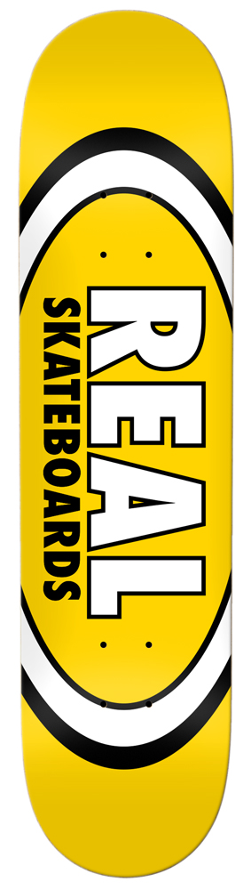 Real Skateboard Deck Team Classic Oval 8.06