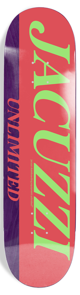 Jacuzzi Skateboard Deck Flavour 8,25