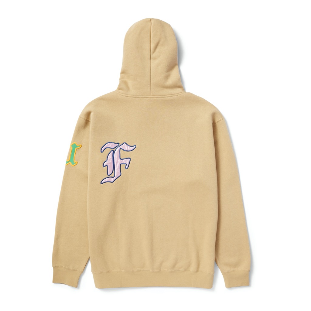 HUF Fly Die Hoodie - oatmeal L