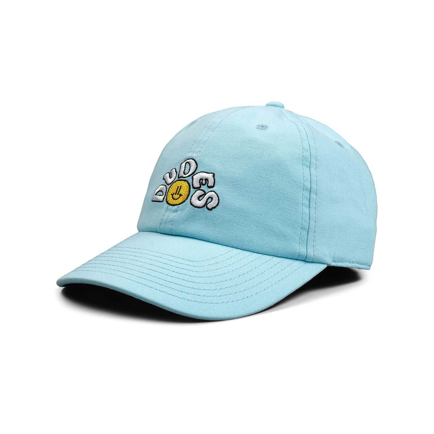 The Dudes Happy Dudes Dad Cap - light blue