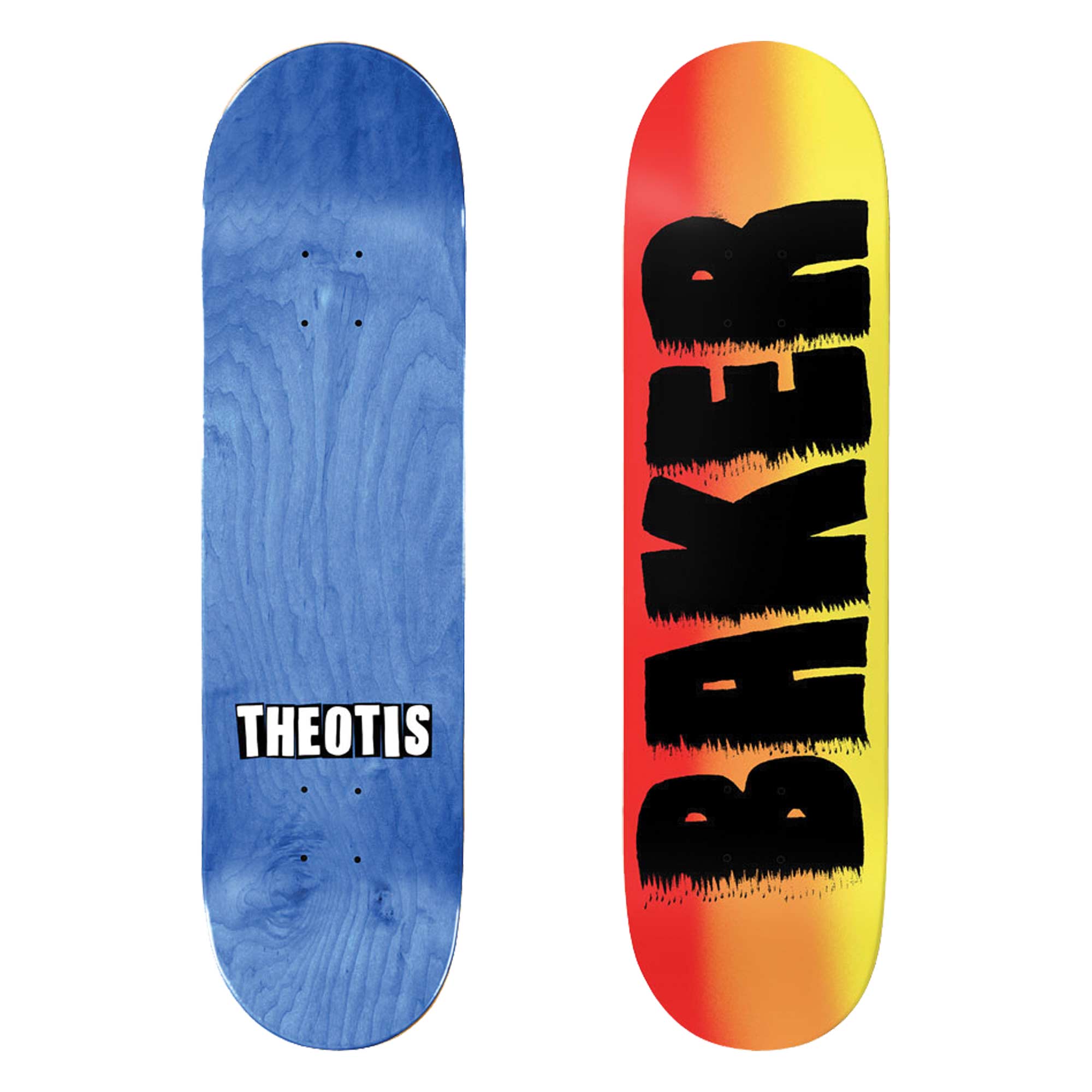 BAKER Deck JAMMYS TB 8.0, red/yellow 8.0