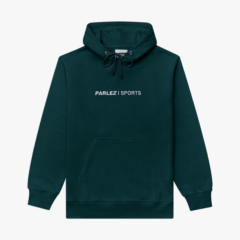 Parlez Bense Hoodie - deep green XXL