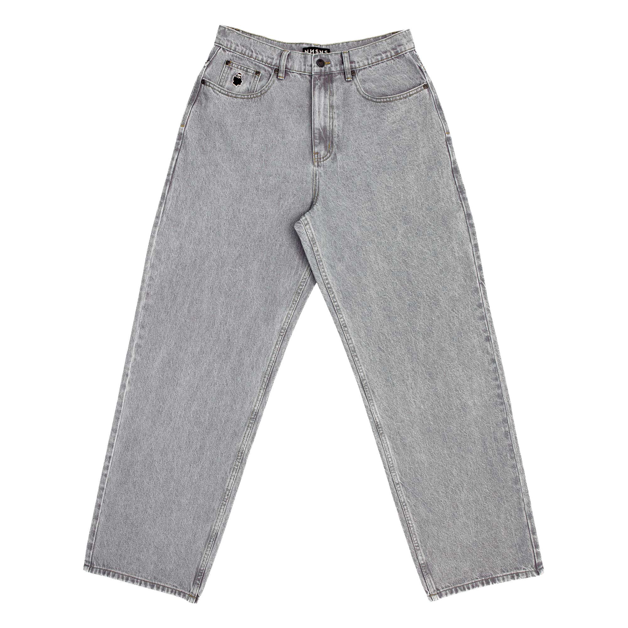 NNSNS Pant BIGGERFOOT SUPERSTRETCH DENIM grey acid