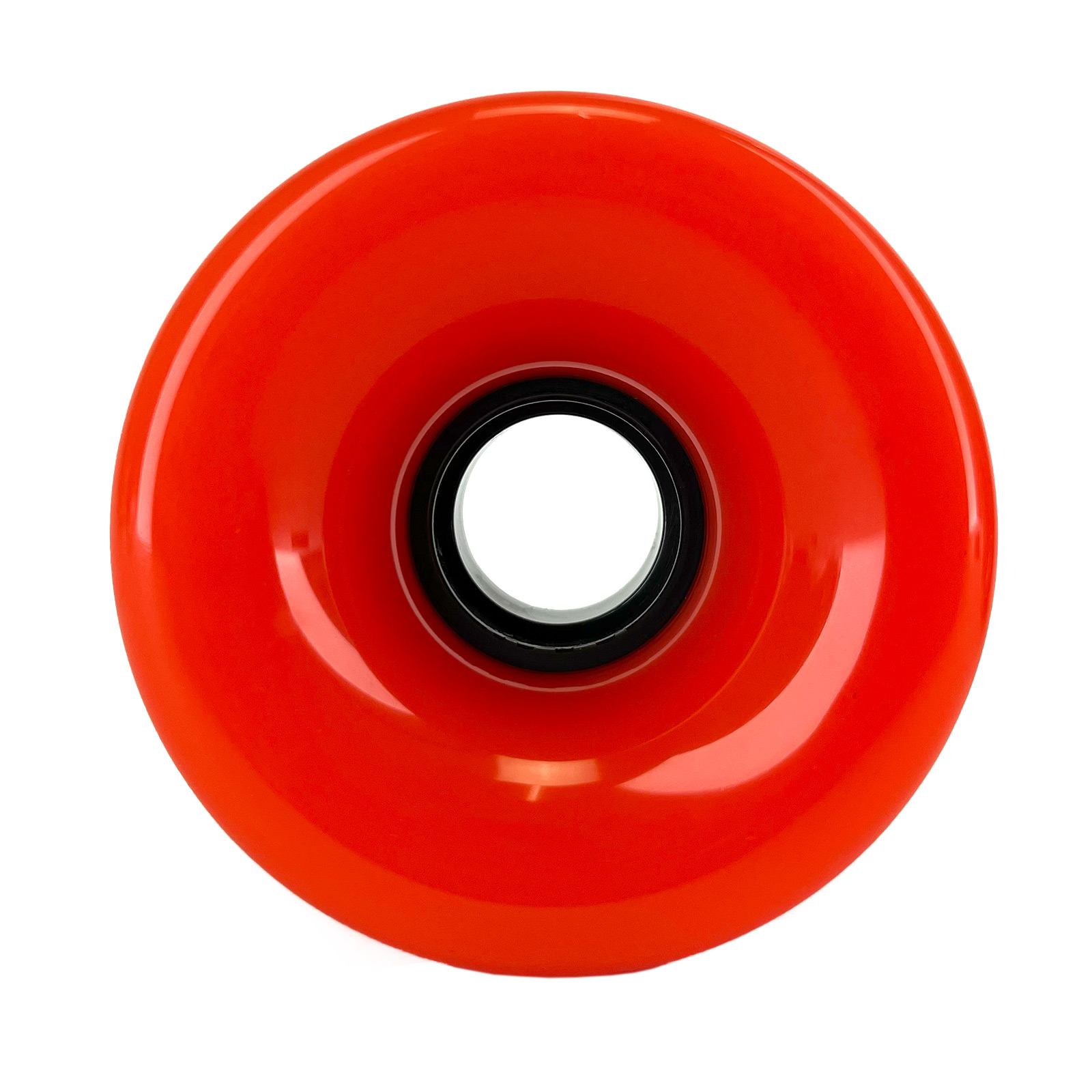 Blank Longboard Wheels Orange 70mm 80a