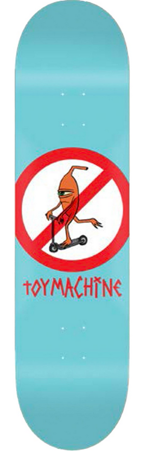 Toy Machine No Scooter Skateboard Deck 8.25