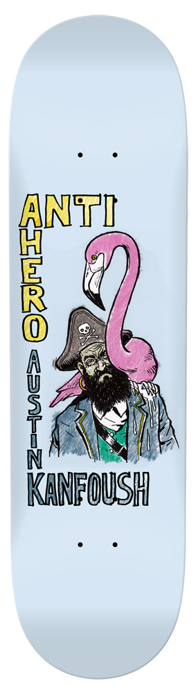 Deck Anti Hero Kanfoush Non Sequitur 8,06