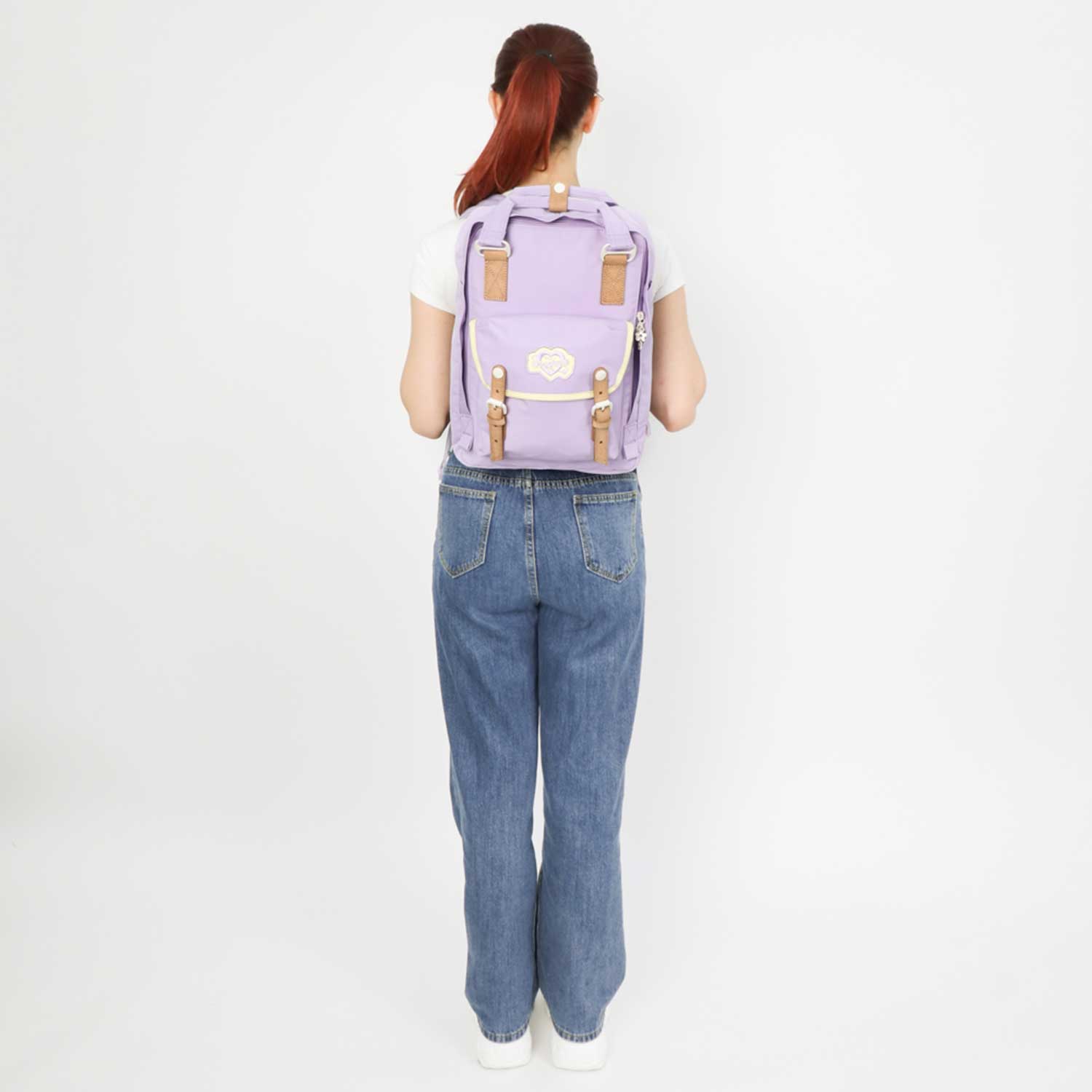 Doughnut Macaroon Kaleido Rucksack - wisteria