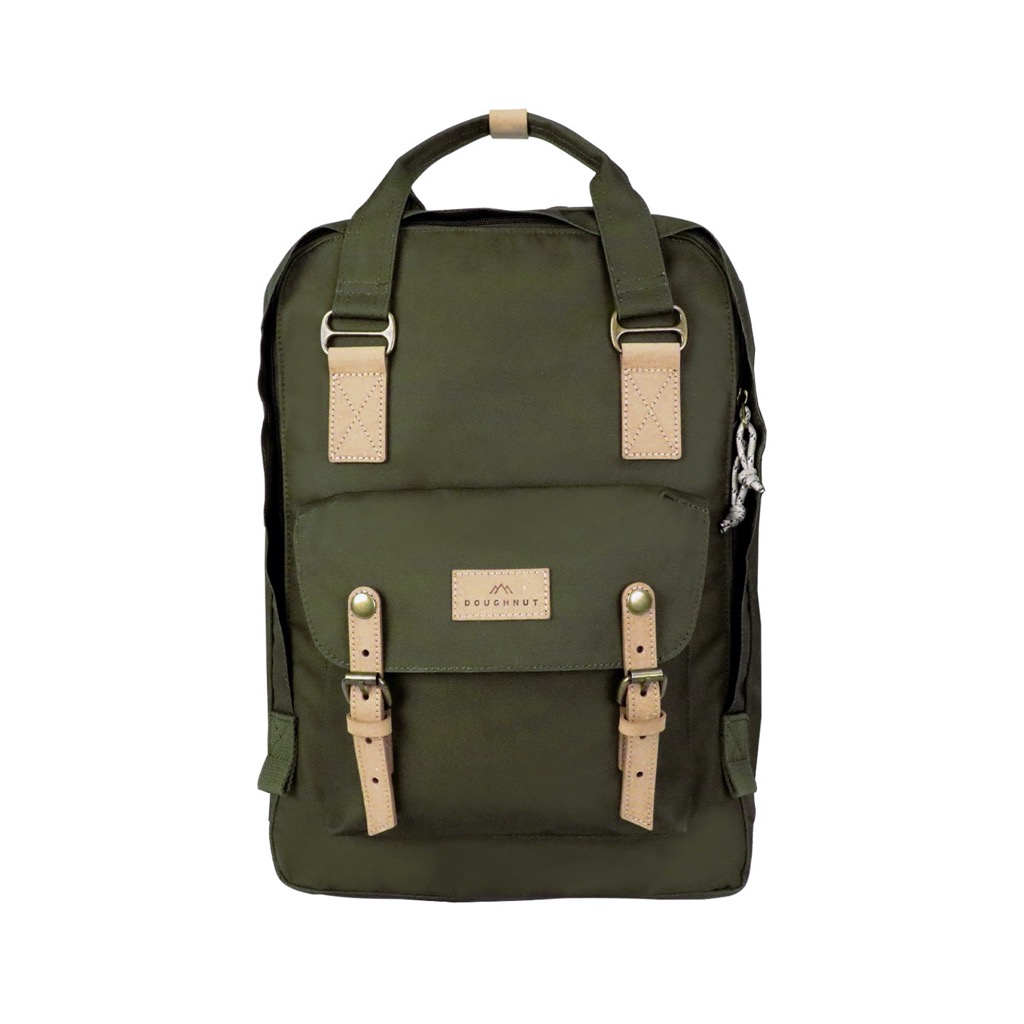 Doughnut Macaroon Large Reborn Backpack - army