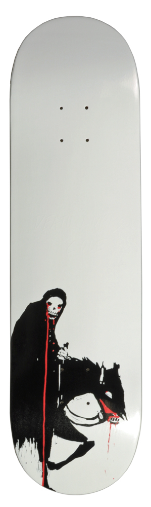 Zero Skateboard Deck Cole Death Lurks 8,25