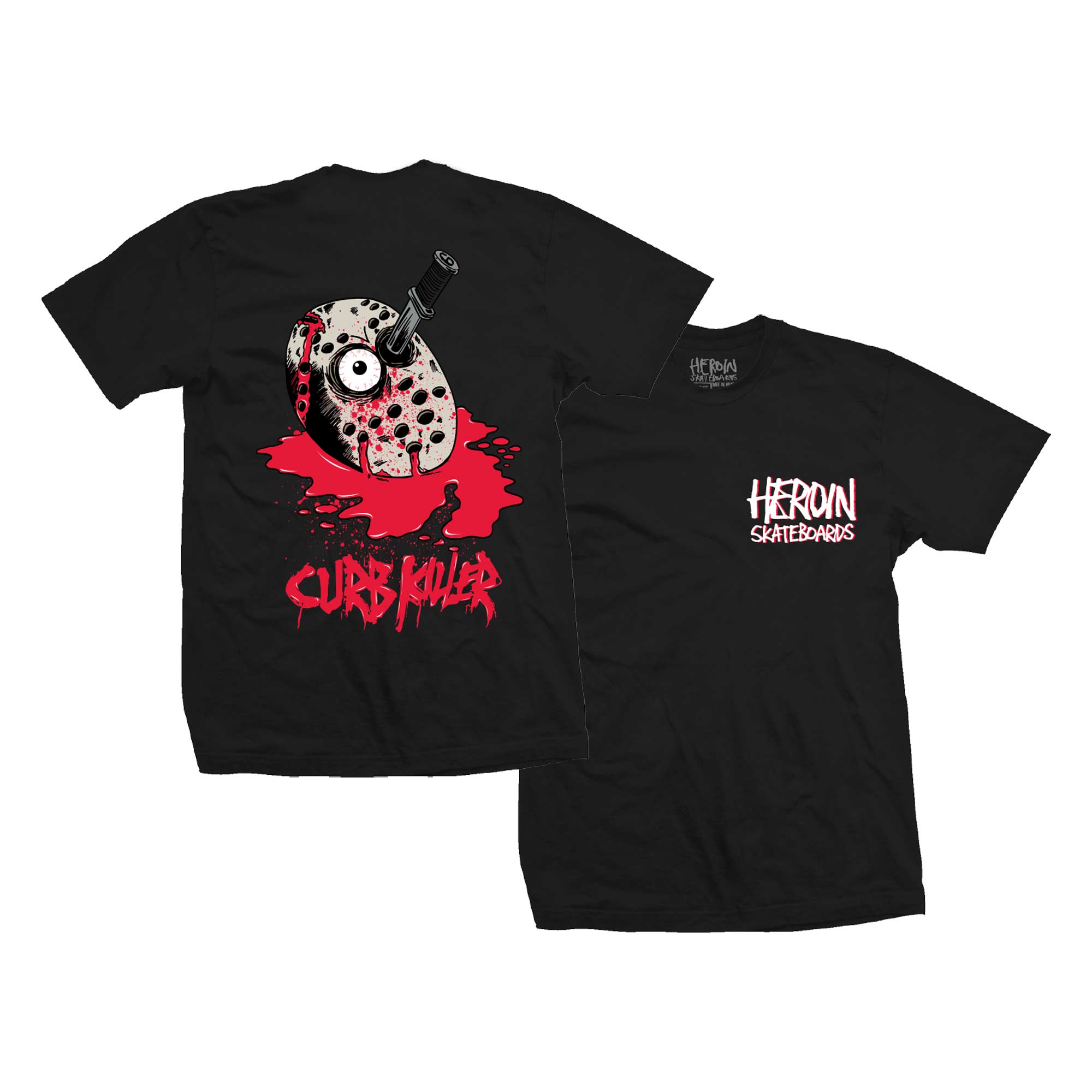 HEROIN T-Shirt CURB KILLER black