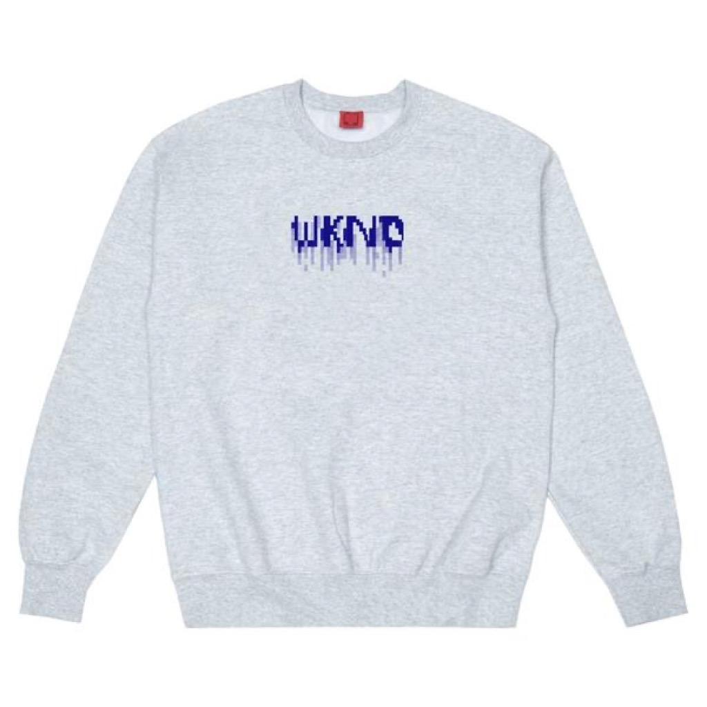 WKND Drip Pullover - heather grey XXL