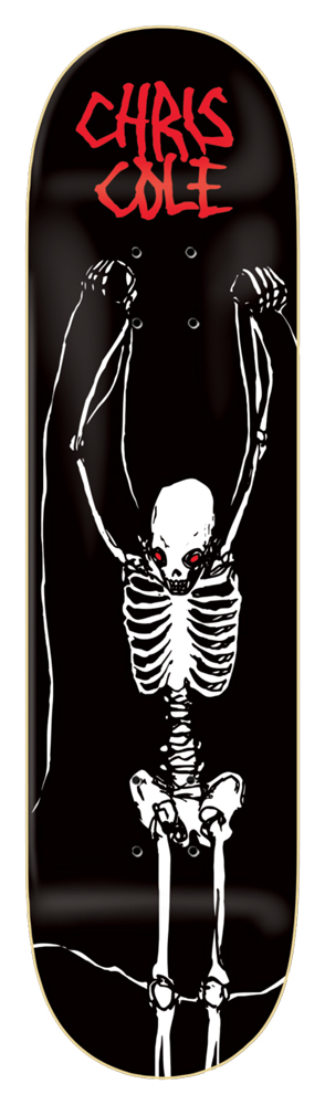 Zero Skateboard Deck Cole Living Dead 8,25