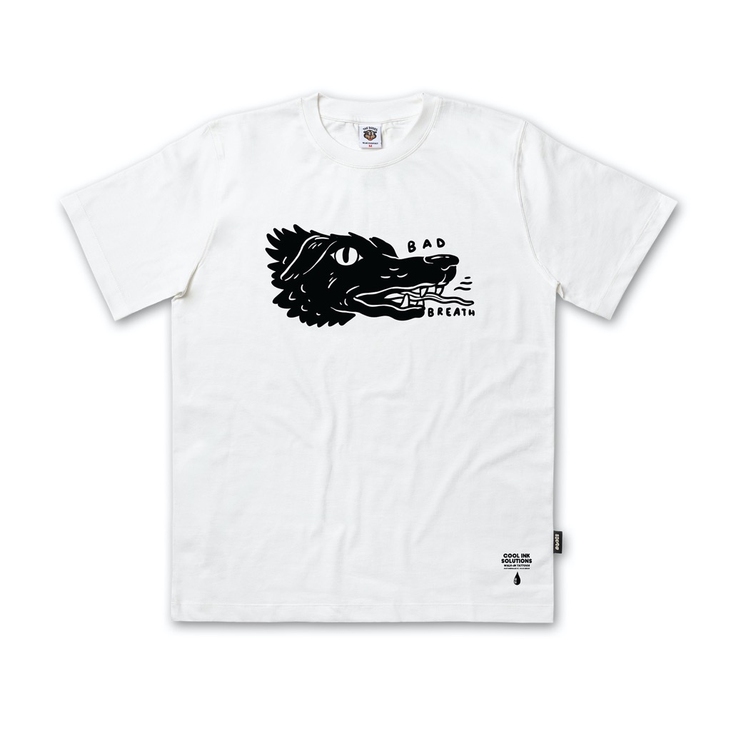 The Dudes Bad Breath T-Shirt - off-white XXXL