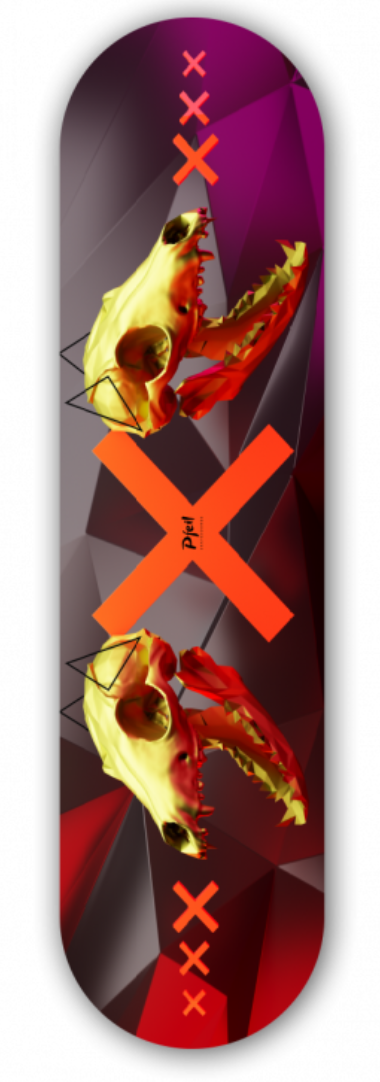 Arrow Skateboard Deck FOXXX