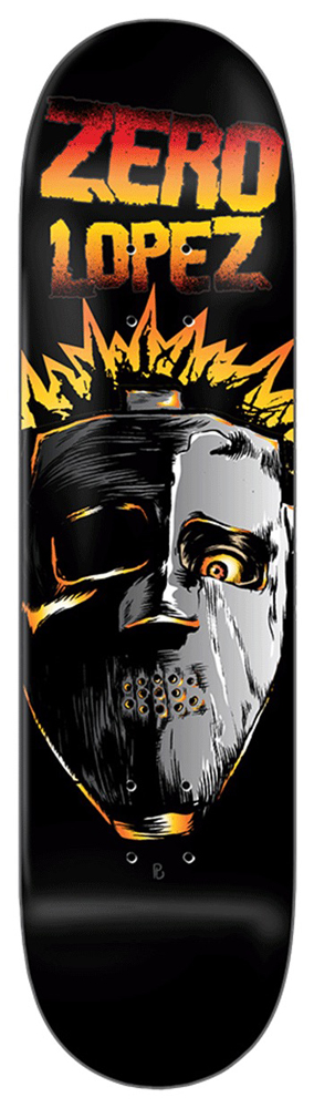 Zero Skateboard Deck Lopez Metal Health 8,25