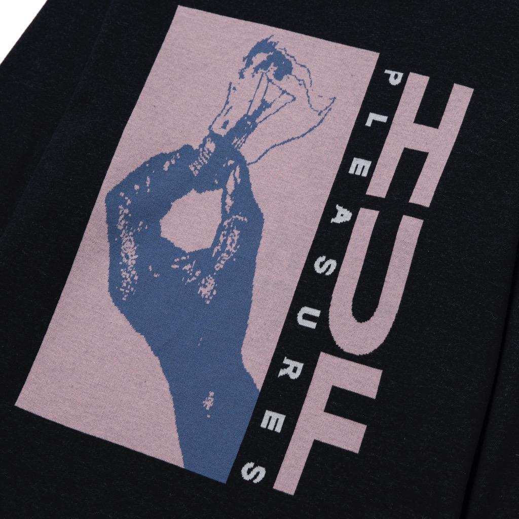 HUF Light Up Jacquard Longsleeve black XXL