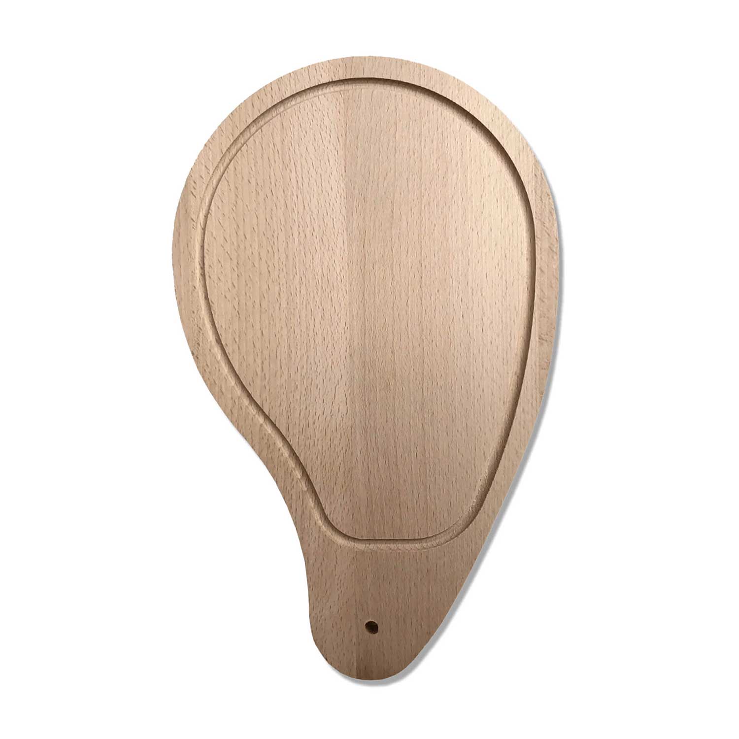 The Dudes Chop Chop Cutting Board Steak Shape - wood