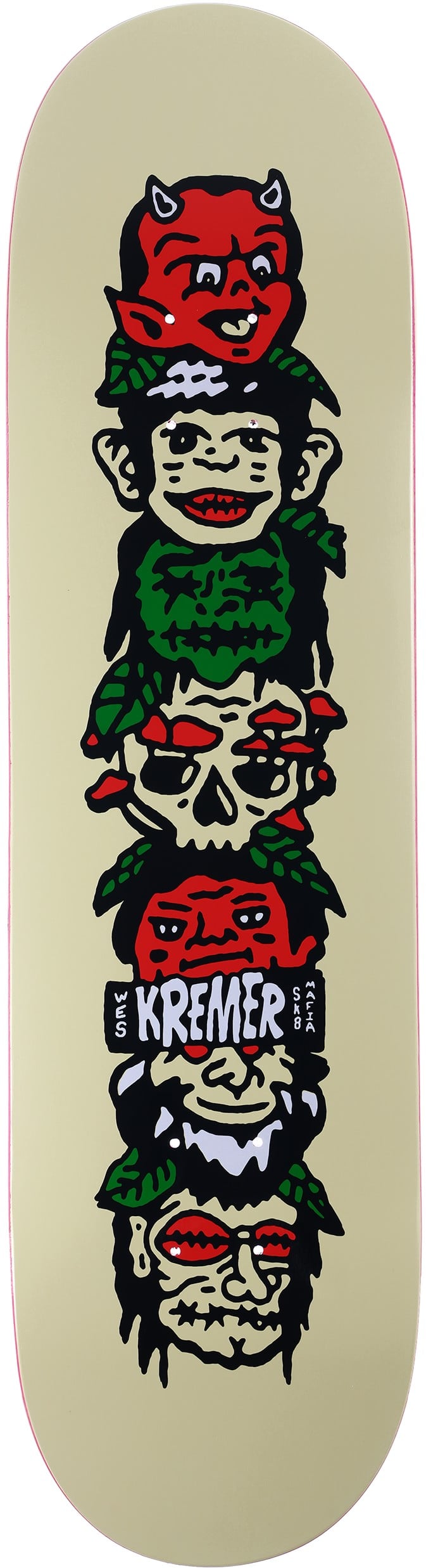 Sk8Mafia Kremer Piled Skateboard Deck 8.25