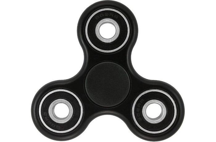 Fidget Spinner schwarz mit Etui