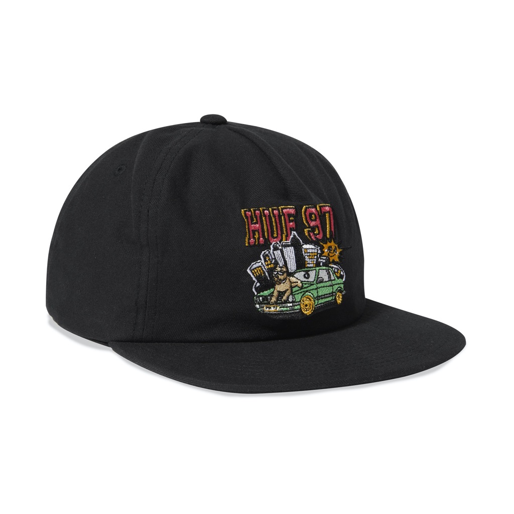 HUF Blazin Jams Snapback - black