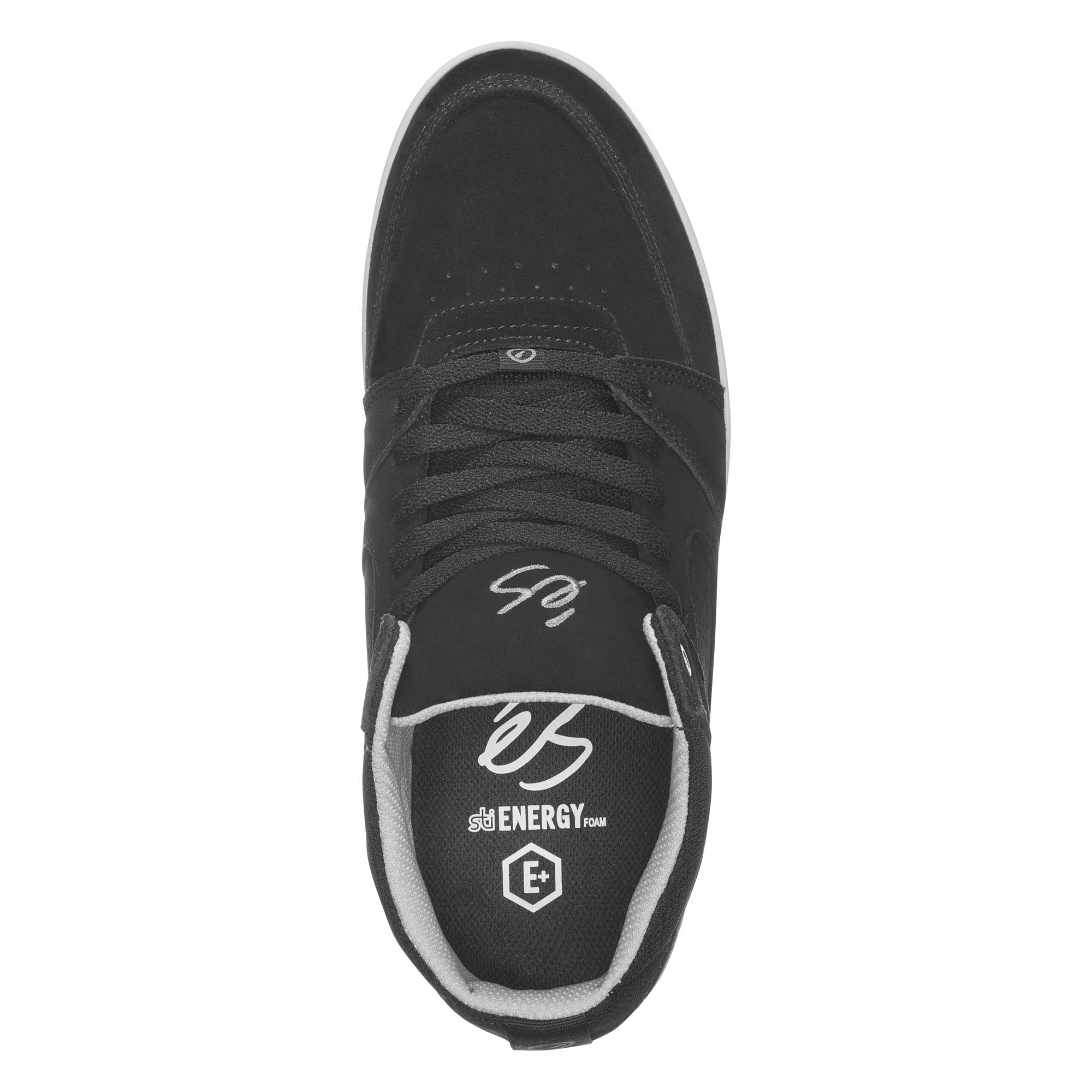 eS SKB Shoe ACCEL SLIM MID bla/whi/sil, black/white/silver 9½