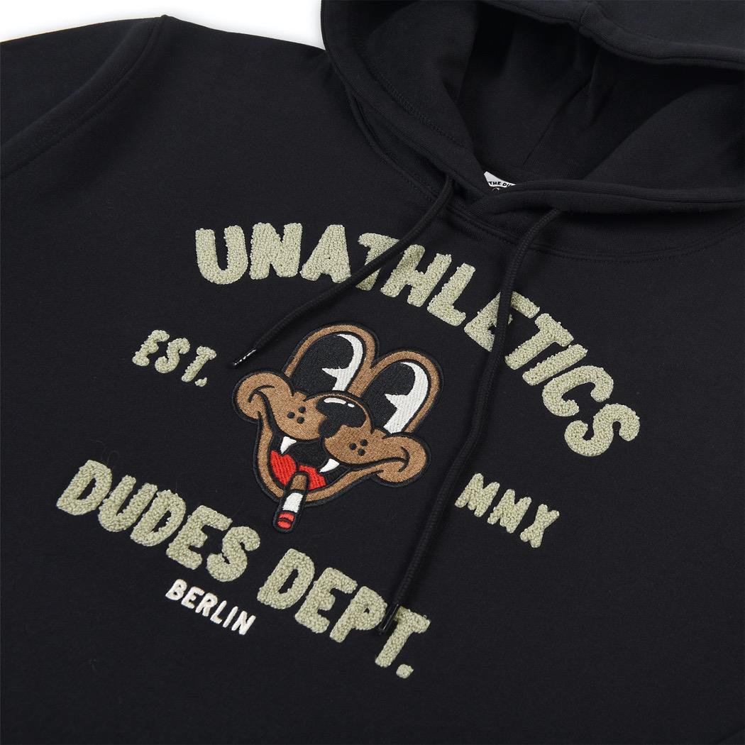 The Dudes Unathletics Dept. Hoody - black XXXL