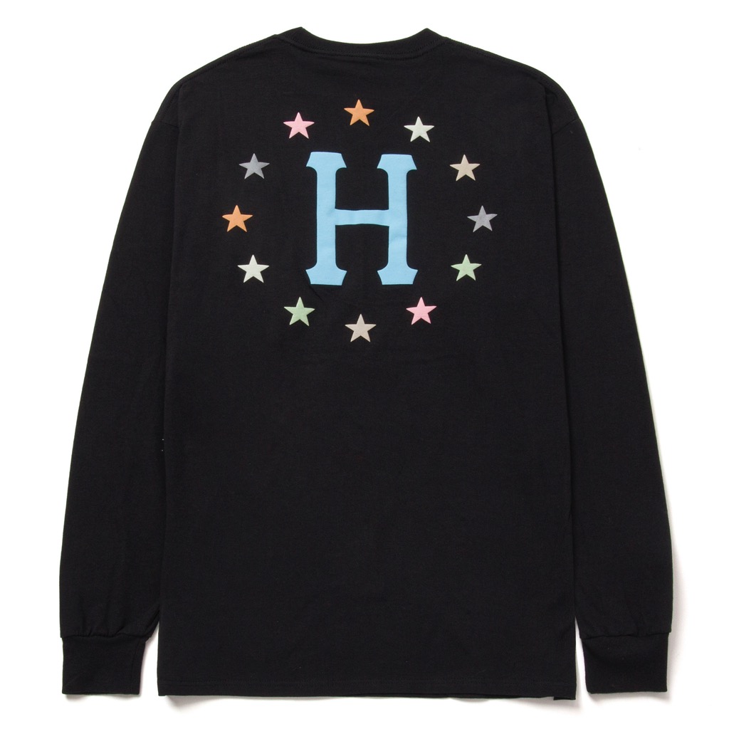 HUF Puff Galaxies Longsleeve - black S