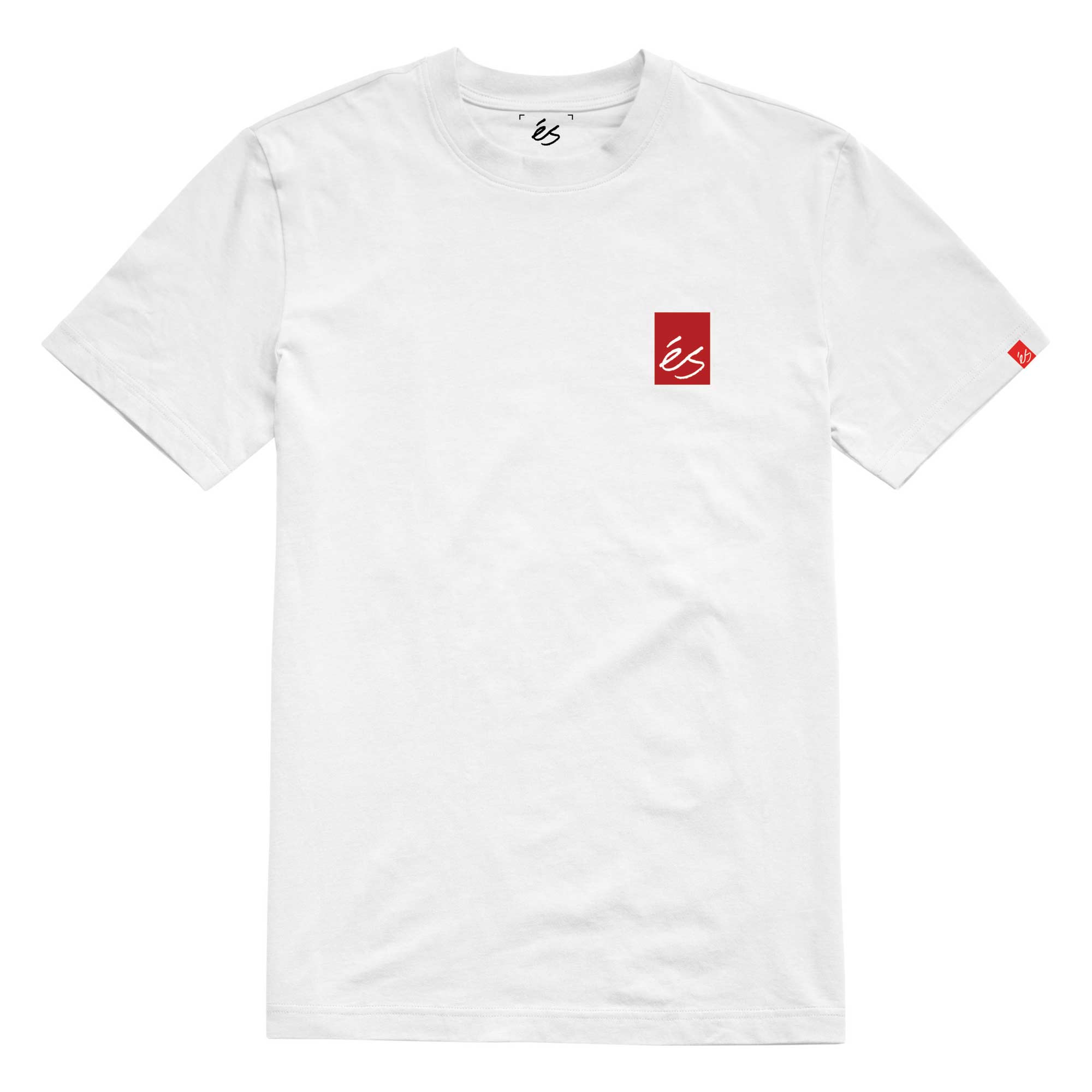 eS SKB T-Shirt TEAM FADE, white S