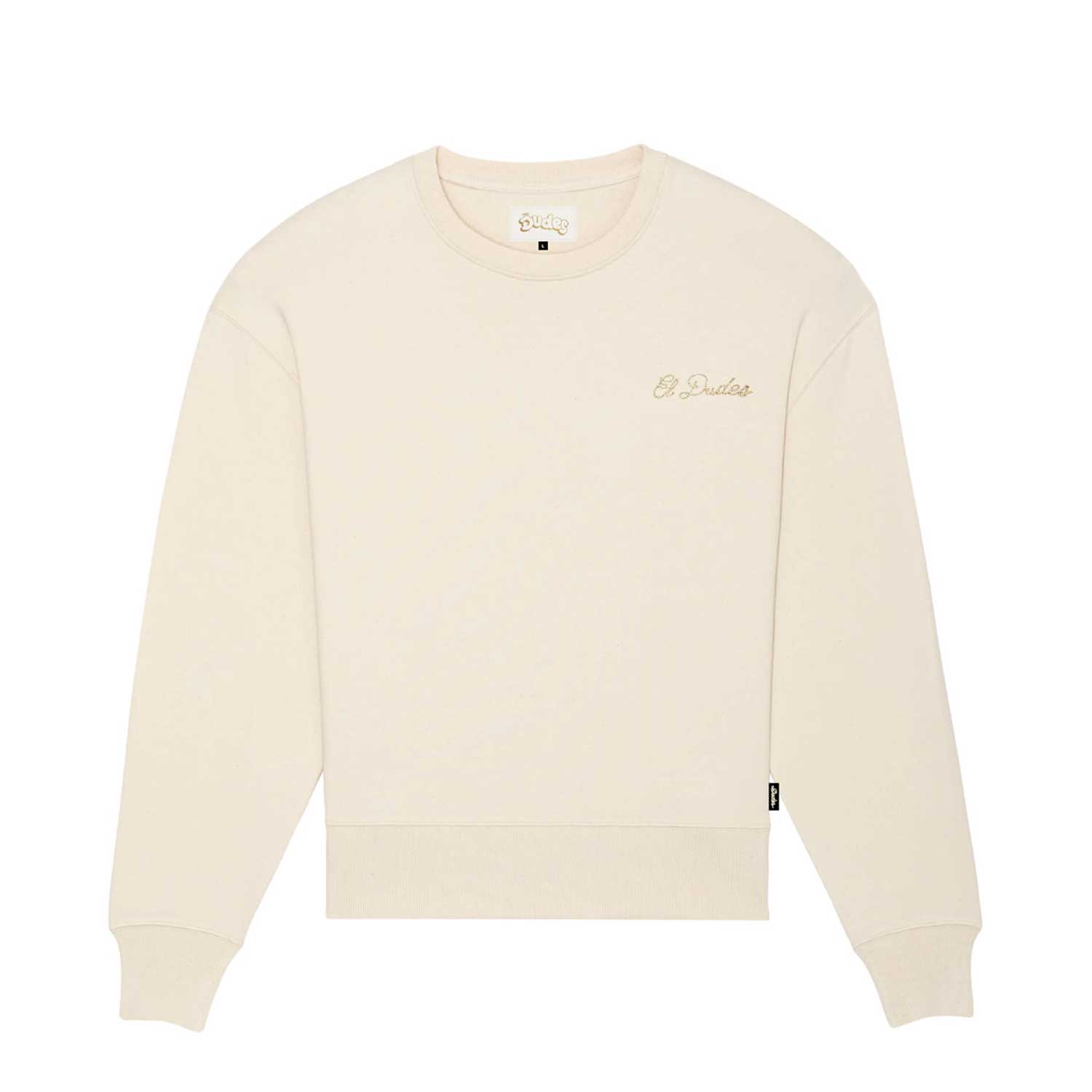 The Dudes El Dudes Premium Heavyweight Pullover - almond milk