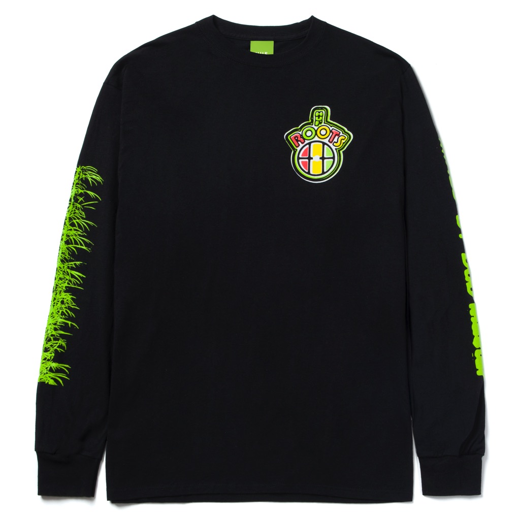 HUF Dub Master Longsleeve - black XXL