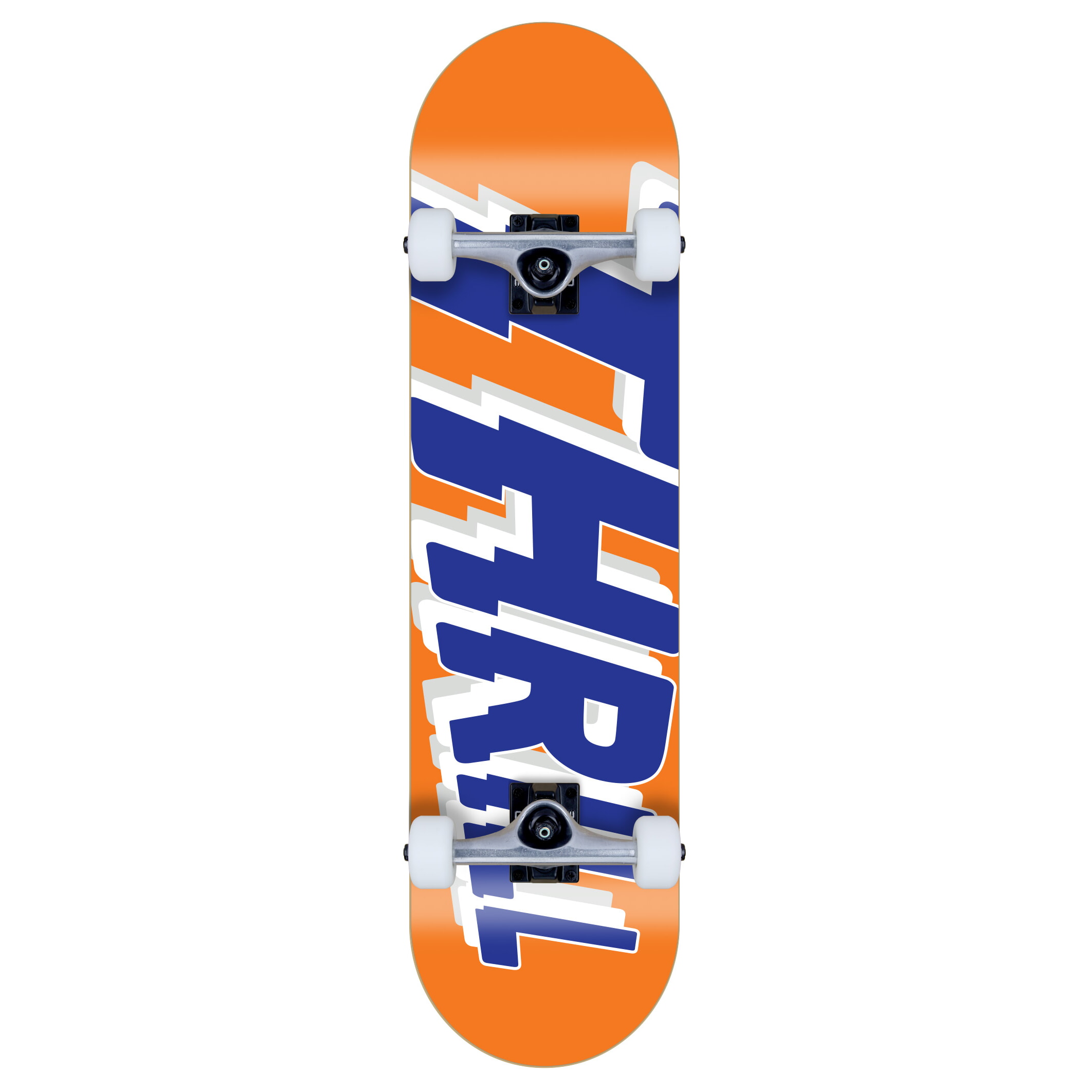 Thrill complete Skateboard Logo Orange