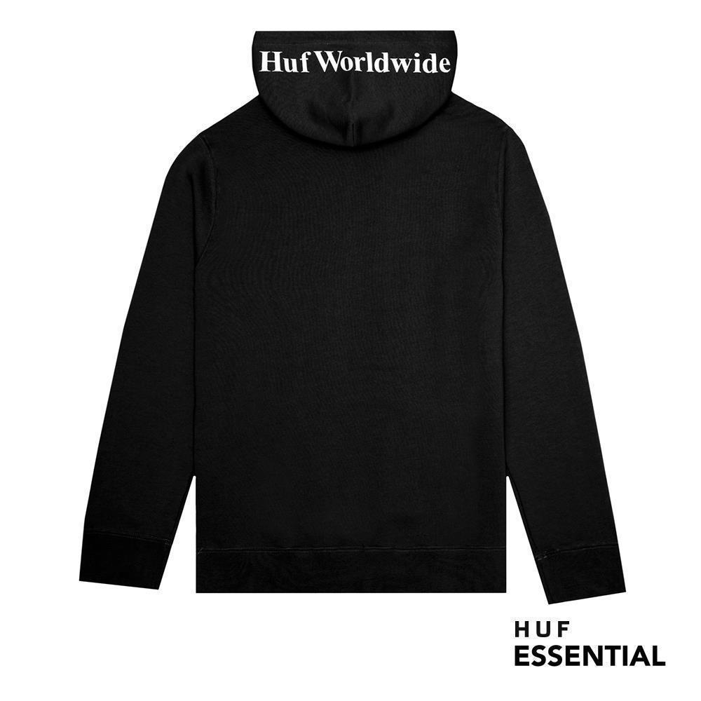 HUF Essentials Box Logo Hoodie black L