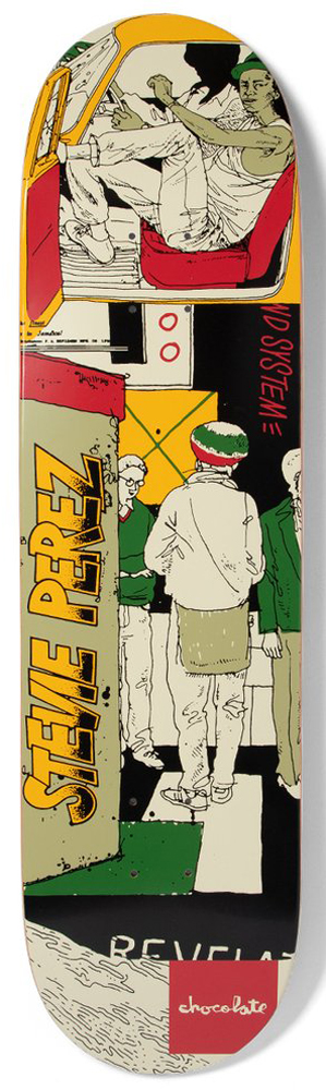 Chocolate Skateboard Deck Perez Sound System 8,375