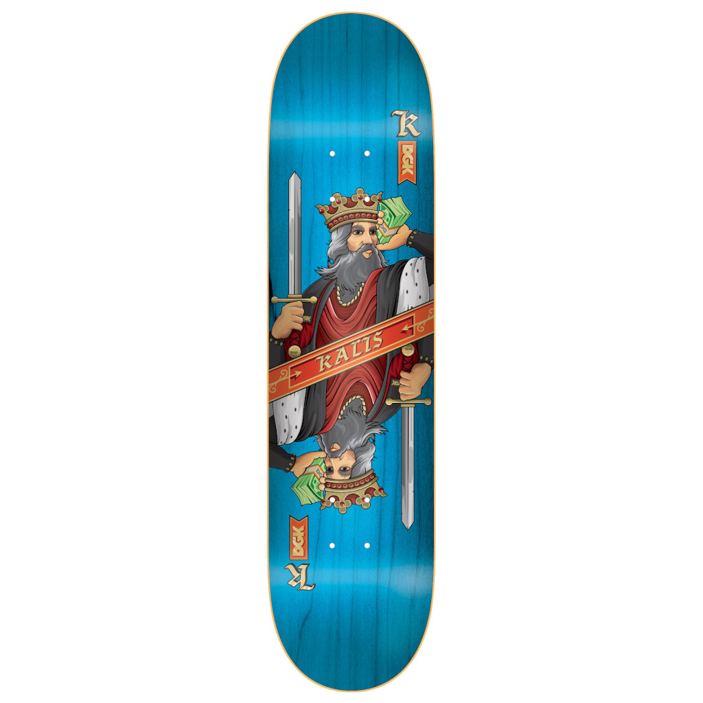 DGK Kingdom Kalis Deck - 8.06