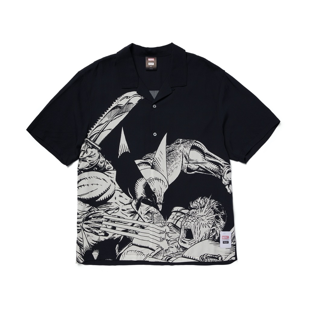 Chemise HUF Future Clash Resort - noir