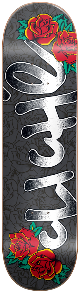 Clich? Skateboard Deck Team Traditional Black RHM 8,125